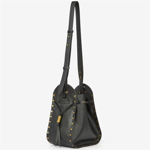 Isabel Marant Silao Bucket Bag, Sort